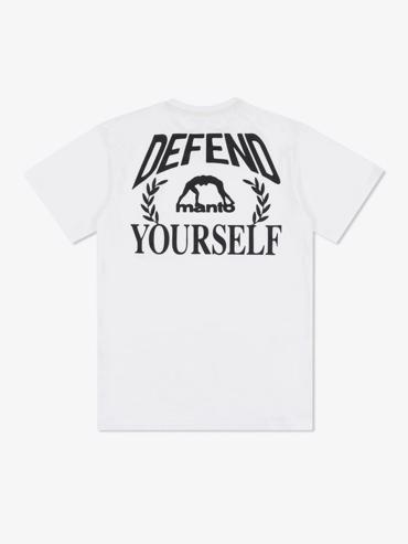 MANTO defend 25 tshirt- white